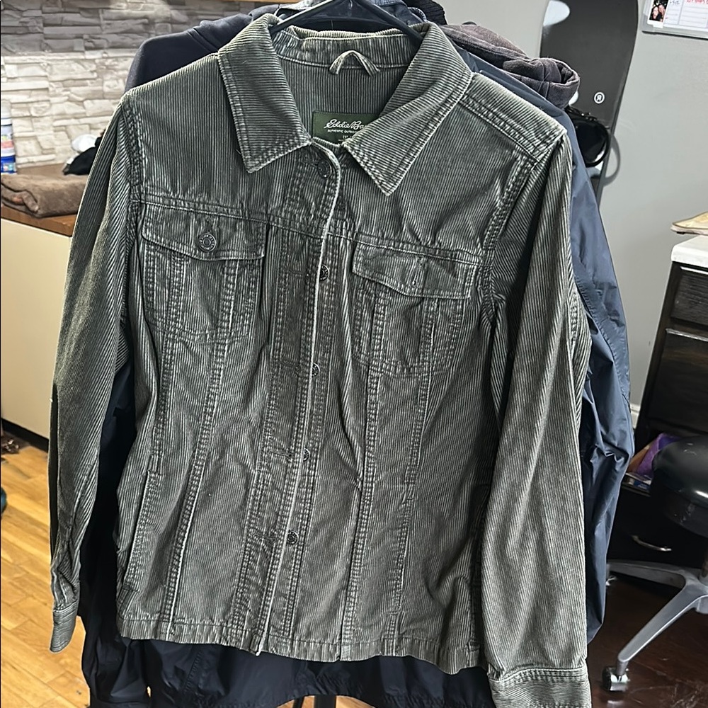 Green Corduroy Jacket